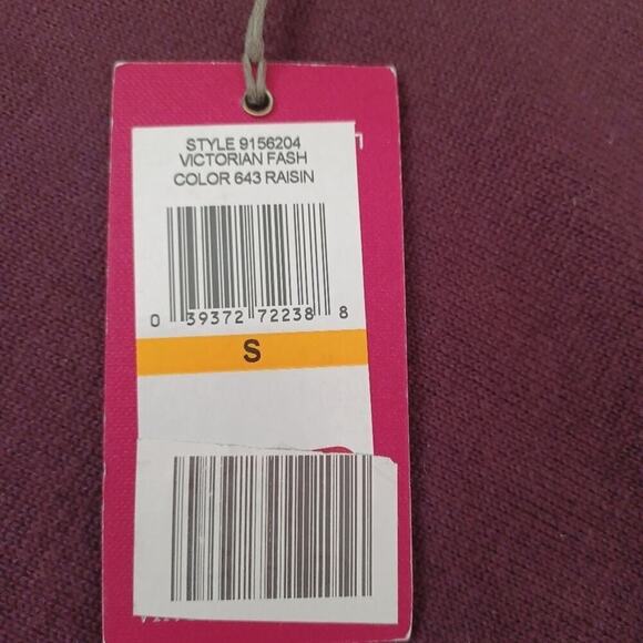 Vince Sleeveless Tunic Sweater Eggplant NWT S - Picture 11 of 11